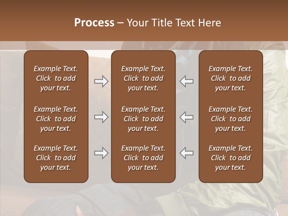 Chilling American Hip PowerPoint Template