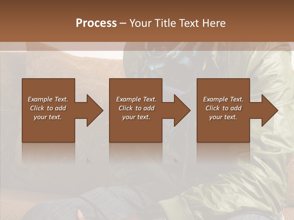 Chilling American Hip PowerPoint Template