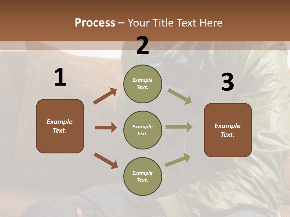 Chilling American Hip PowerPoint Template