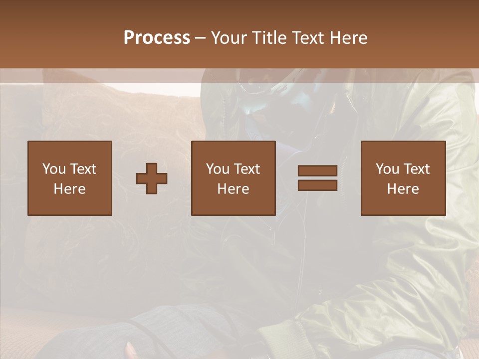 Chilling American Hip PowerPoint Template
