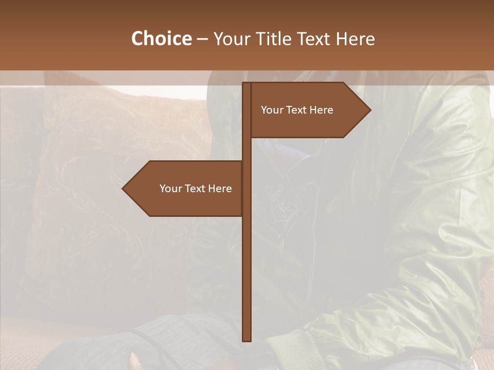 Chilling American Hip PowerPoint Template