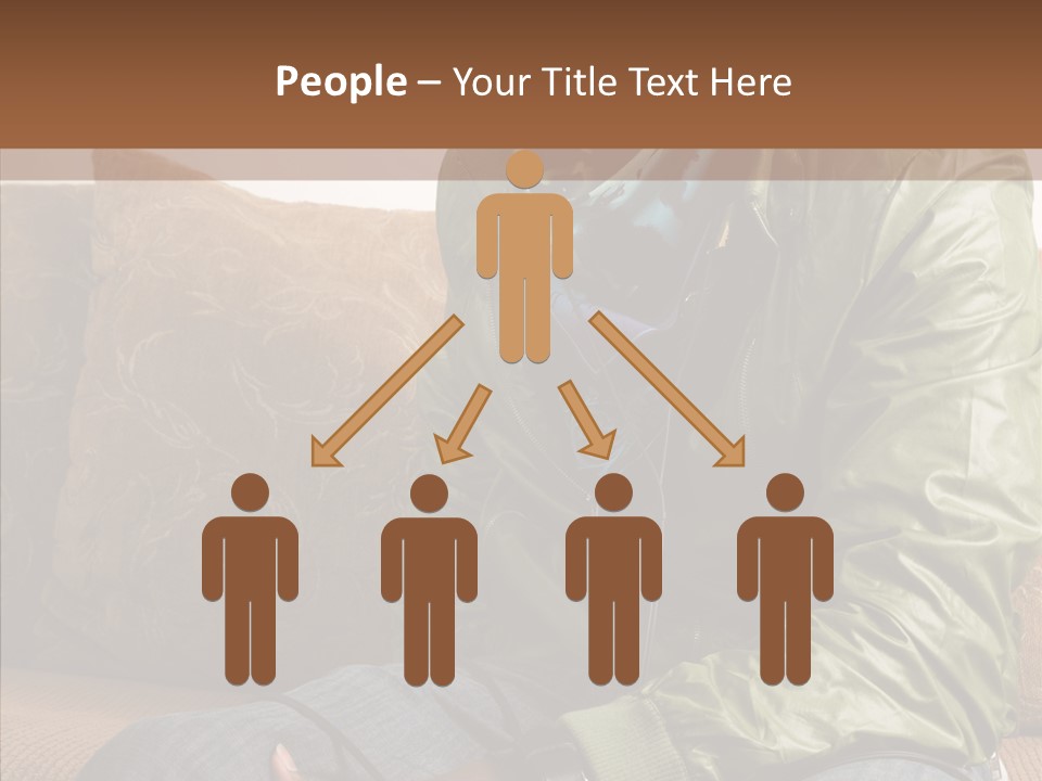 Chilling American Hip PowerPoint Template