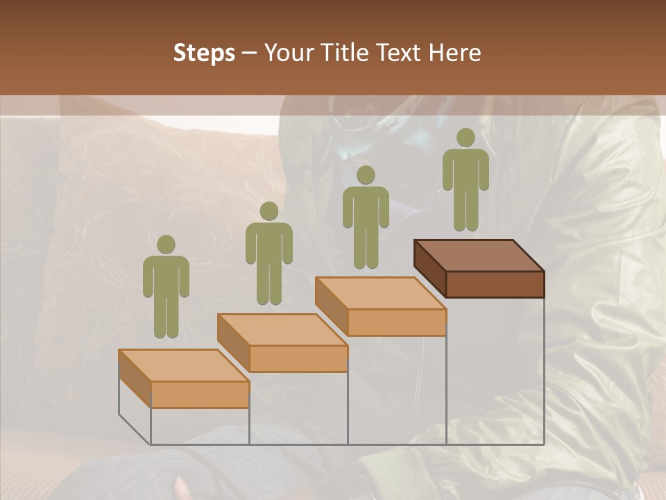 Chilling American Hip PowerPoint Template