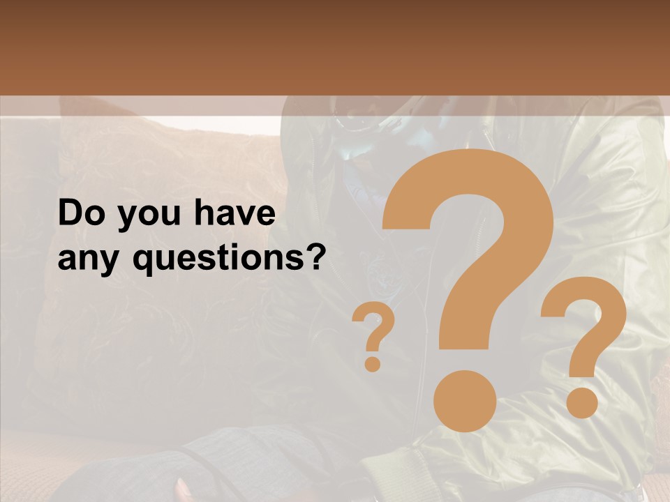 Chilling American Hip PowerPoint Template