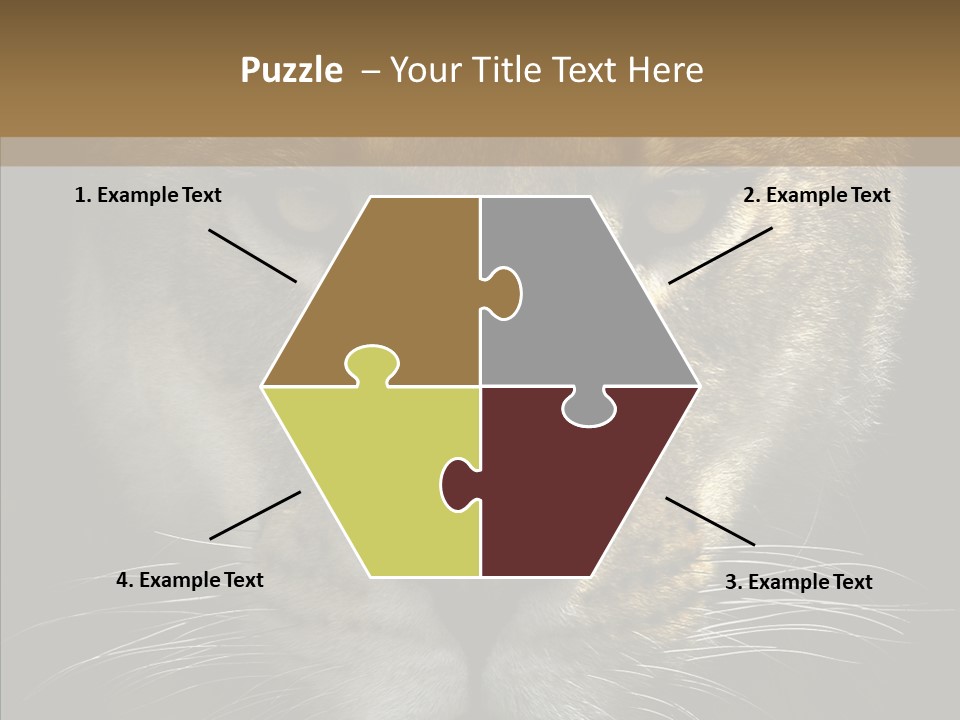 Neauty Feline Wild PowerPoint Template