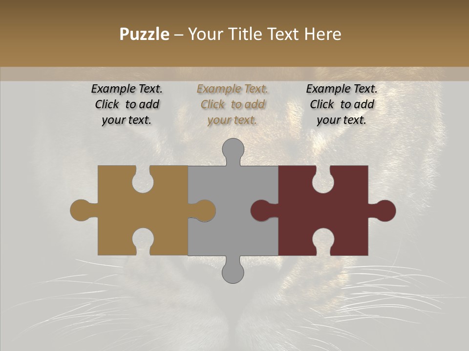 Neauty Feline Wild PowerPoint Template