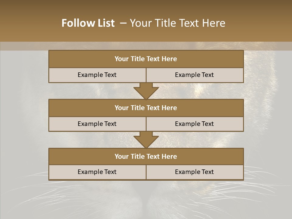 Neauty Feline Wild PowerPoint Template