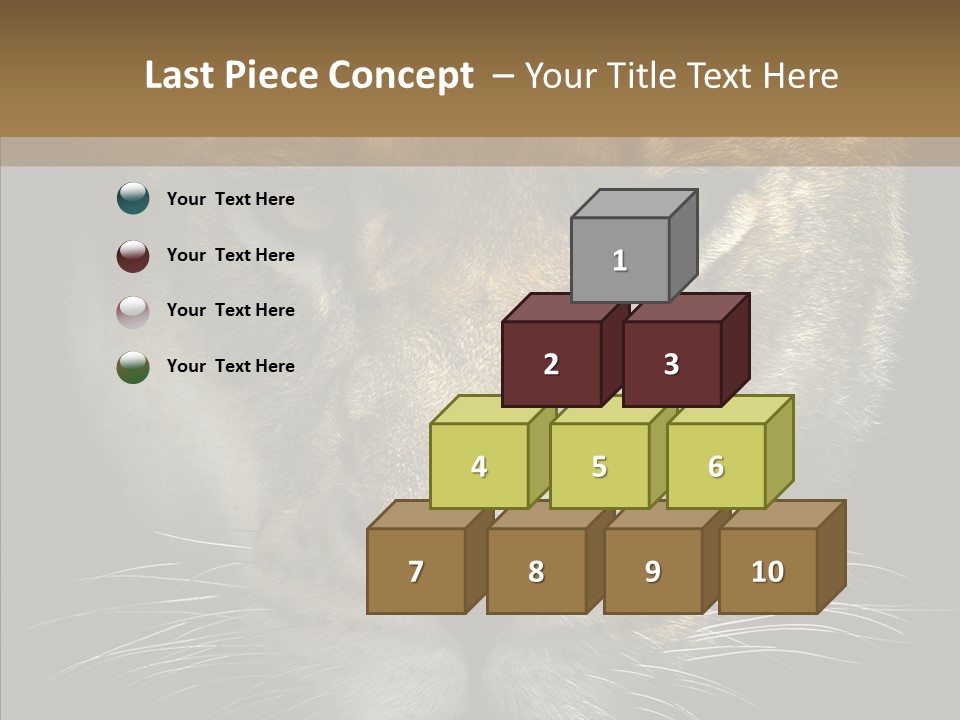 Neauty Feline Wild PowerPoint Template