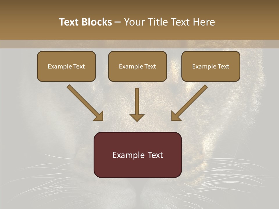 Neauty Feline Wild PowerPoint Template