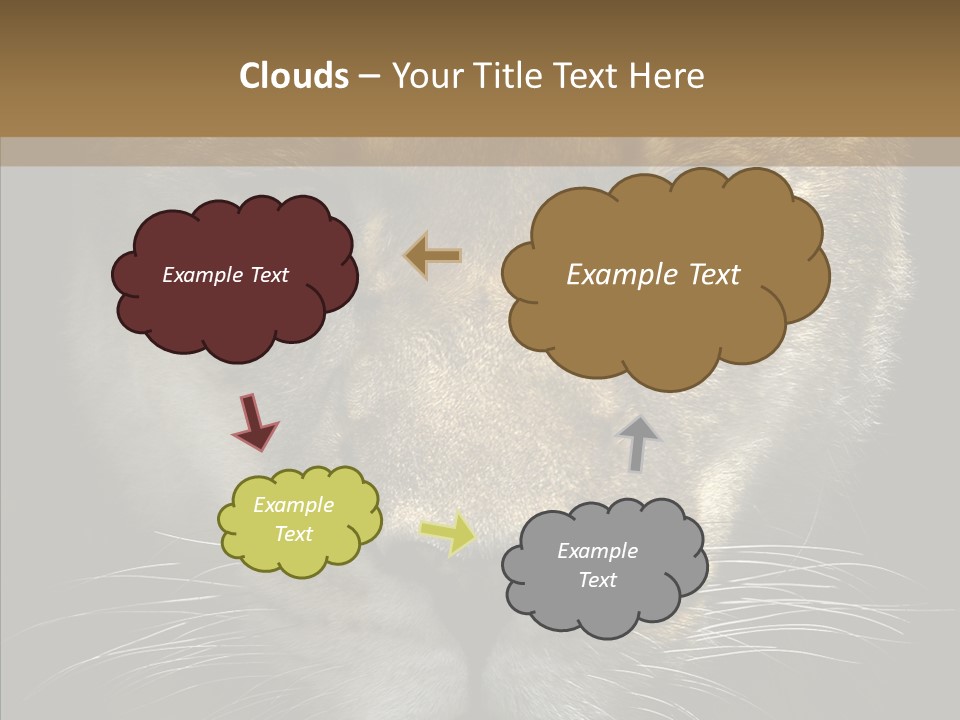 Neauty Feline Wild PowerPoint Template