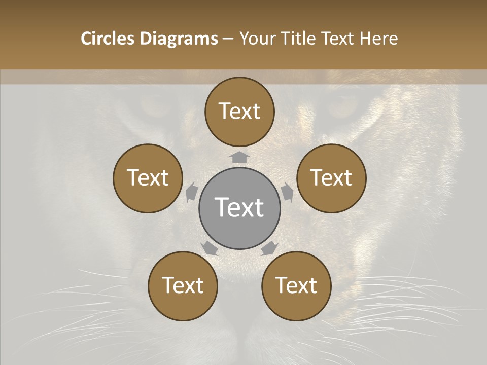 Neauty Feline Wild PowerPoint Template