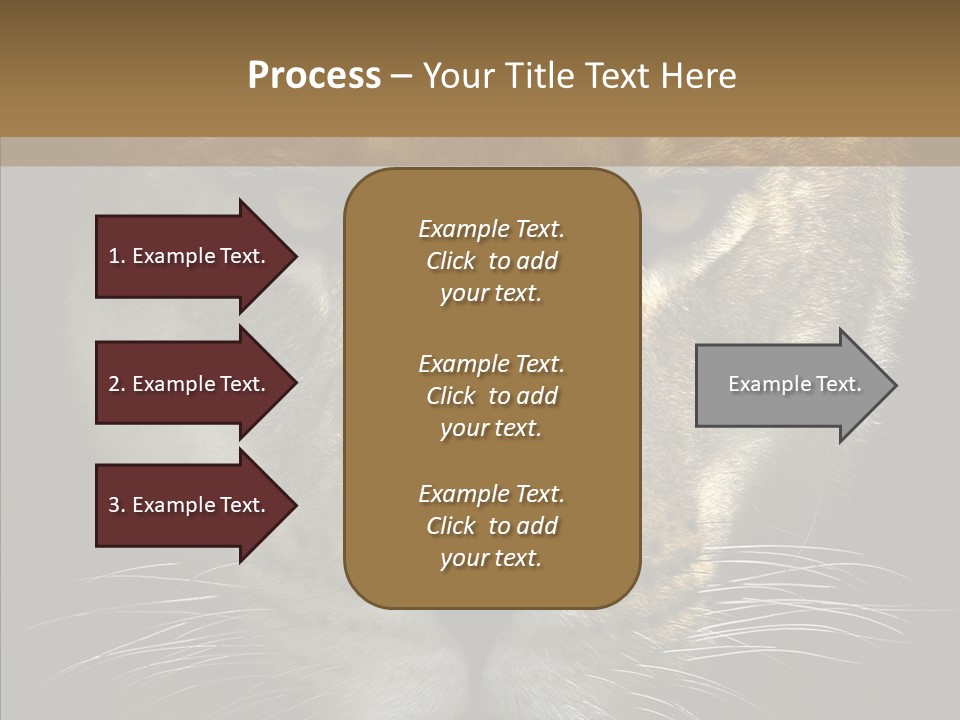 Neauty Feline Wild PowerPoint Template
