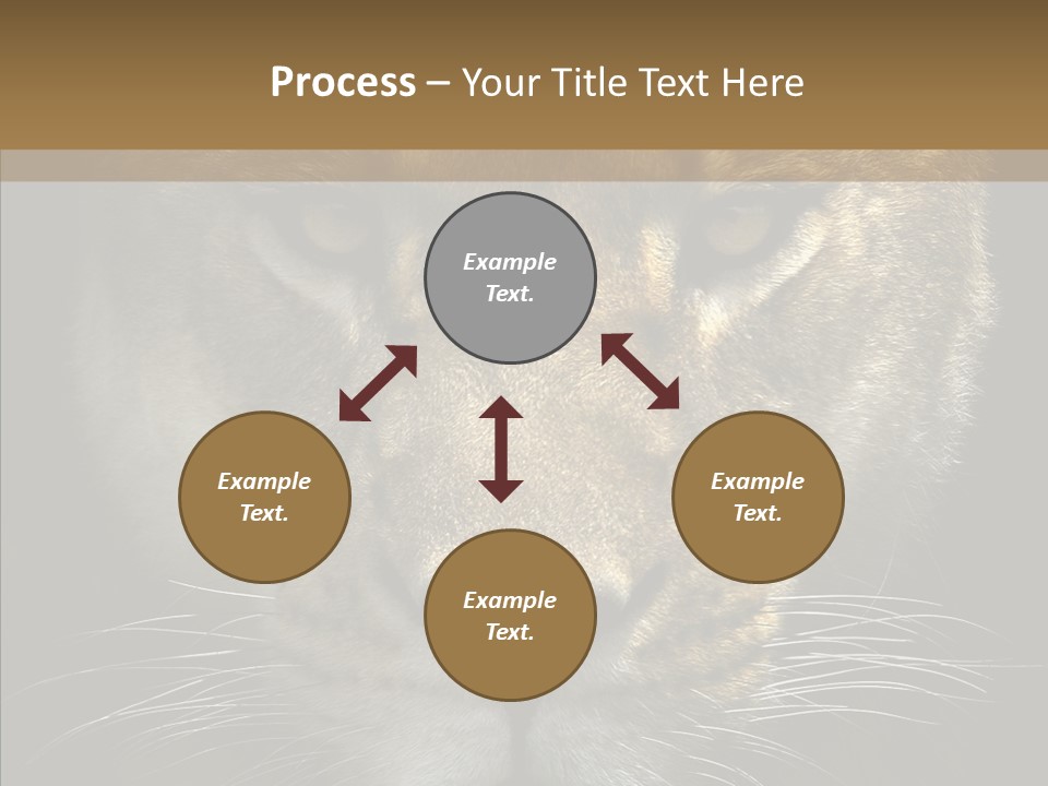 Neauty Feline Wild PowerPoint Template