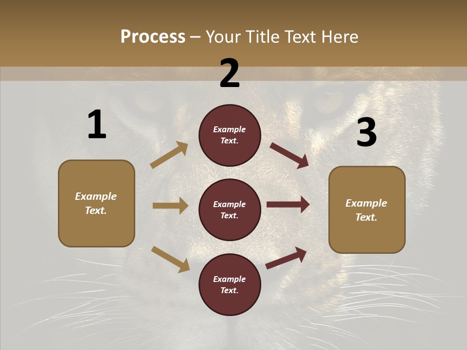 Neauty Feline Wild PowerPoint Template