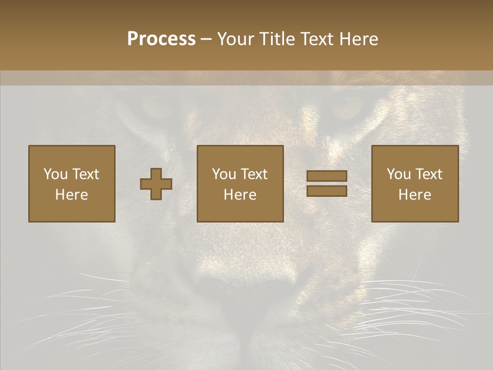Neauty Feline Wild PowerPoint Template