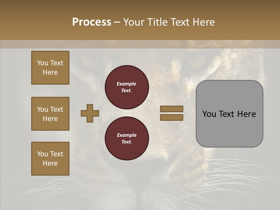 Neauty Feline Wild PowerPoint Template
