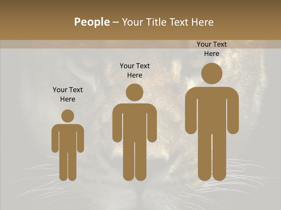 Neauty Feline Wild PowerPoint Template