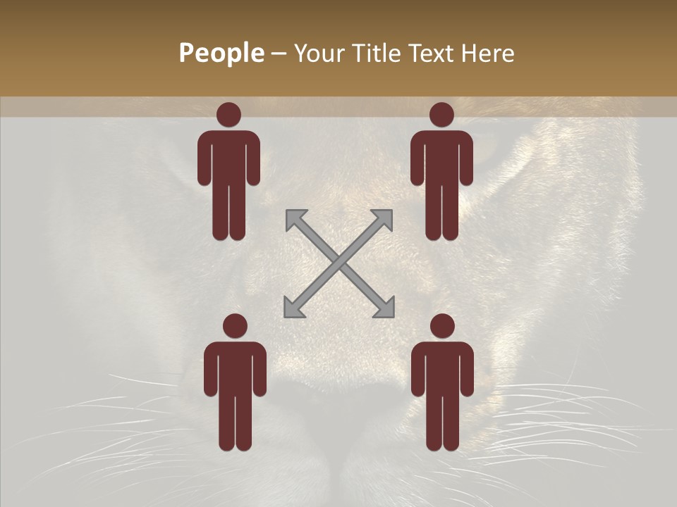 Neauty Feline Wild PowerPoint Template