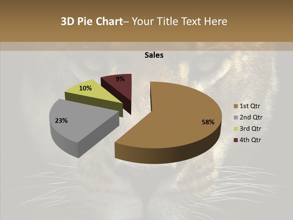 Neauty Feline Wild PowerPoint Template