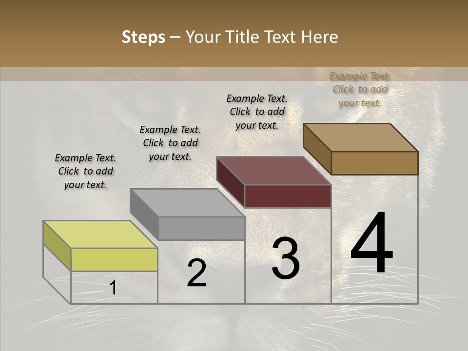 Neauty Feline Wild PowerPoint Template
