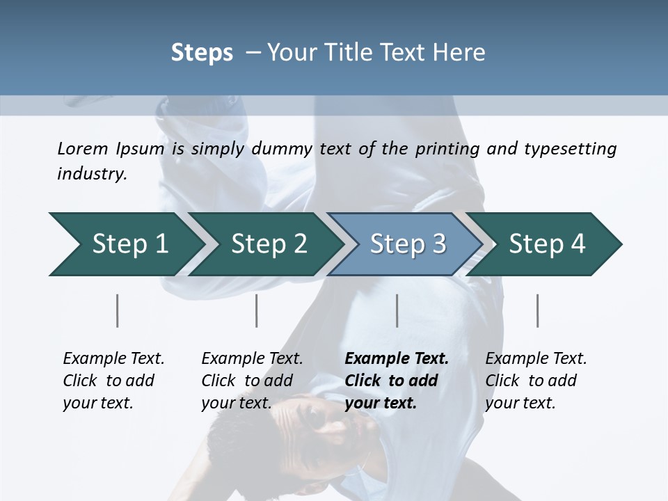 Stunt Pose Activity PowerPoint Template