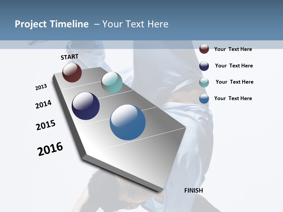 Stunt Pose Activity PowerPoint Template