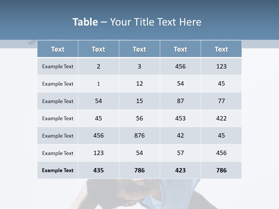 Stunt Pose Activity PowerPoint Template