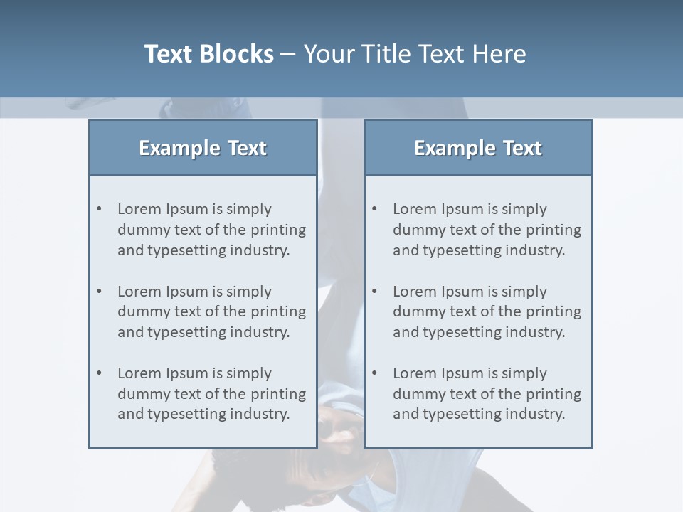 Stunt Pose Activity PowerPoint Template
