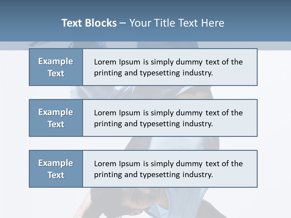 Stunt Pose Activity PowerPoint Template