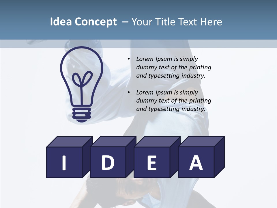 Stunt Pose Activity PowerPoint Template