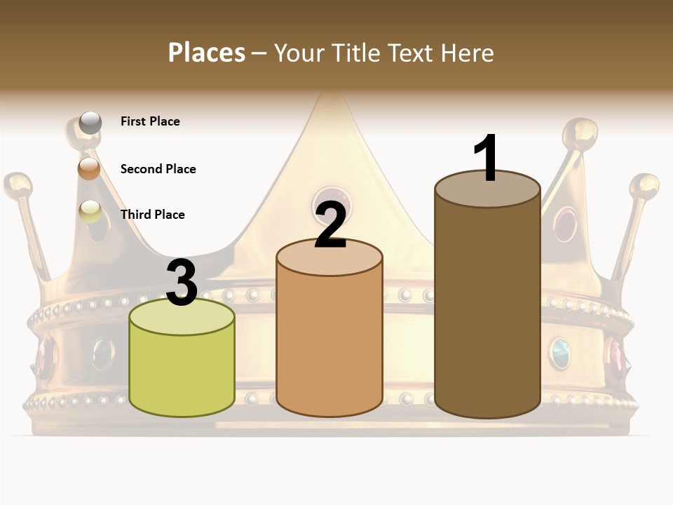 Crown Queen Royalty PowerPoint Template