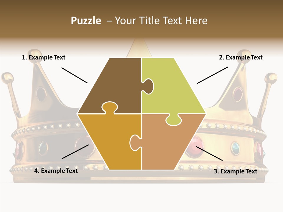 Crown Queen Royalty PowerPoint Template