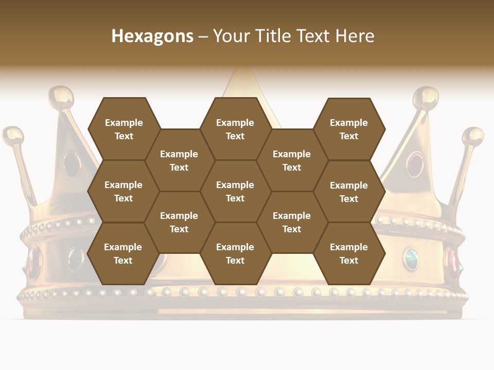 Crown Queen Royalty PowerPoint Template