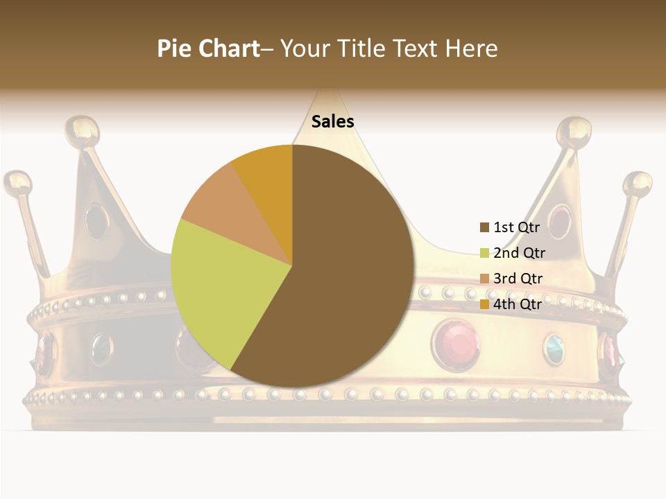 Crown Queen Royalty PowerPoint Template