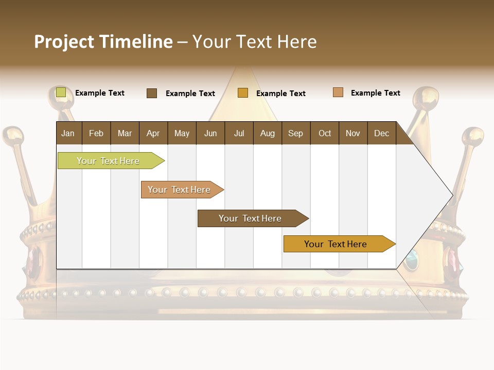 Crown Queen Royalty PowerPoint Template