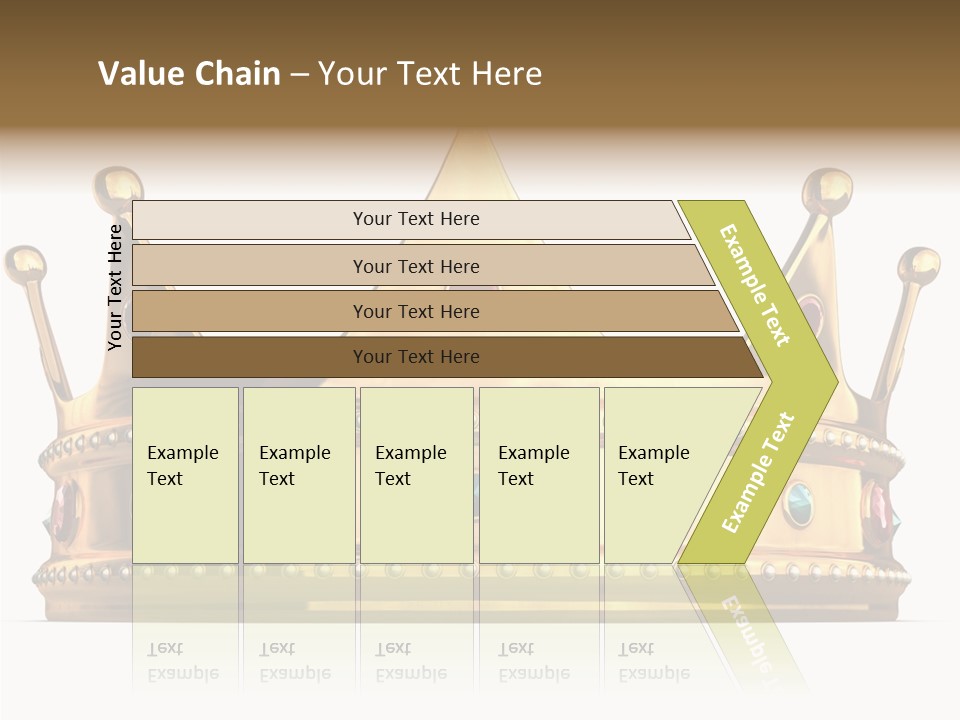 Crown Queen Royalty PowerPoint Template
