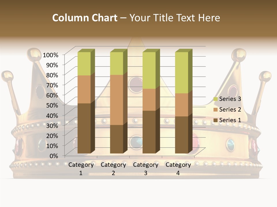 Crown Queen Royalty PowerPoint Template