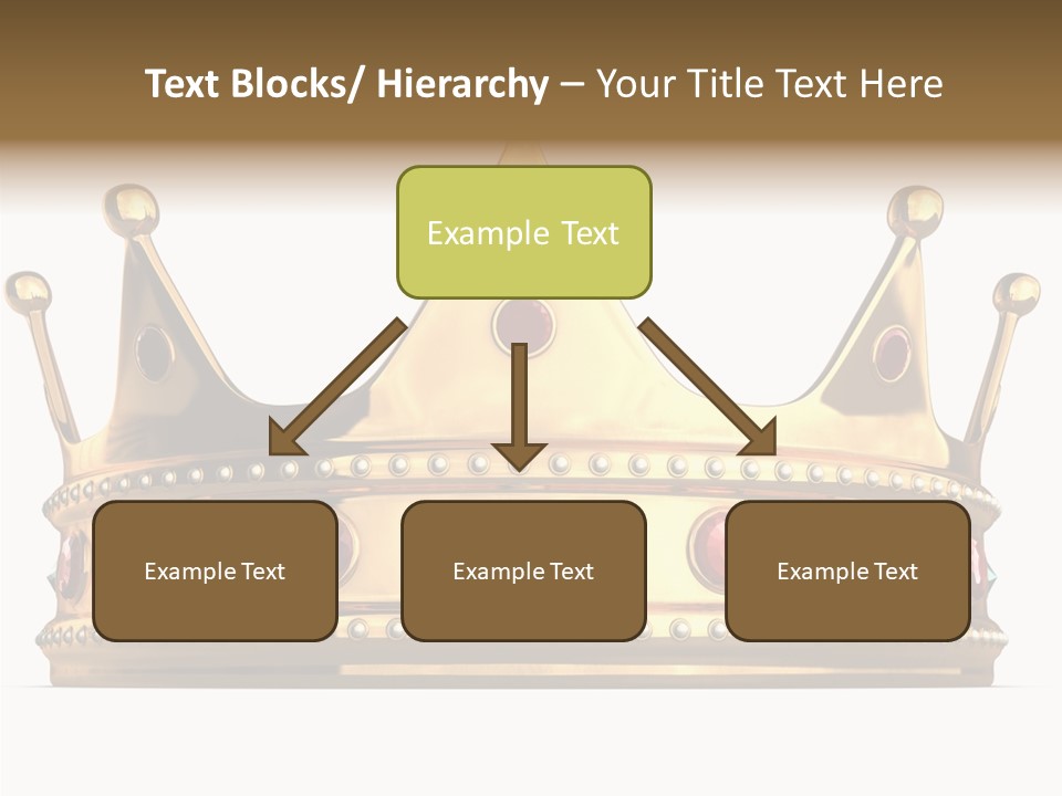 Crown Queen Royalty PowerPoint Template