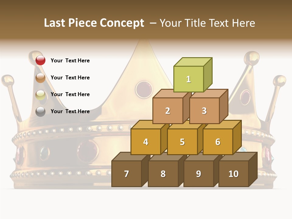 Crown Queen Royalty PowerPoint Template