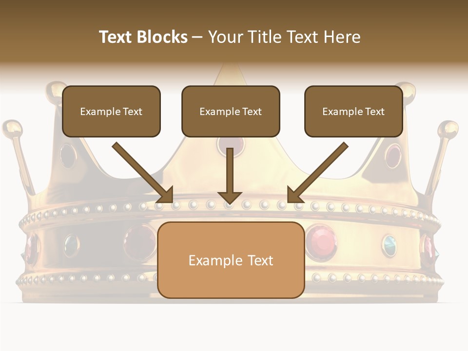 Crown Queen Royalty PowerPoint Template