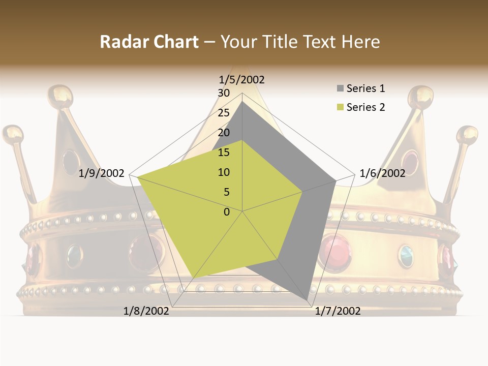 Crown Queen Royalty PowerPoint Template