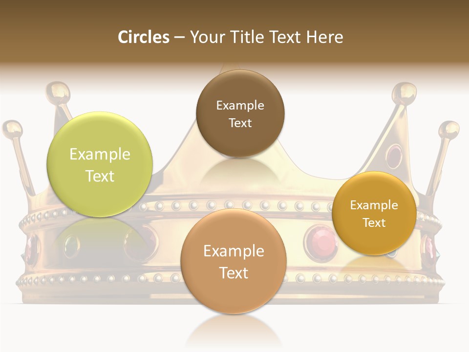 Crown Queen Royalty PowerPoint Template