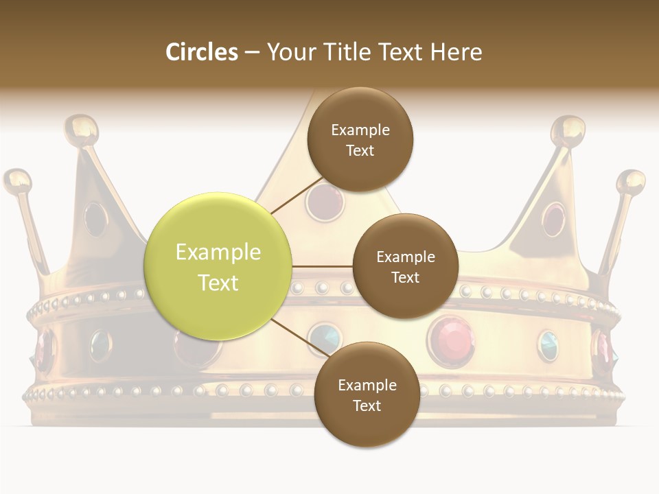 Crown Queen Royalty PowerPoint Template