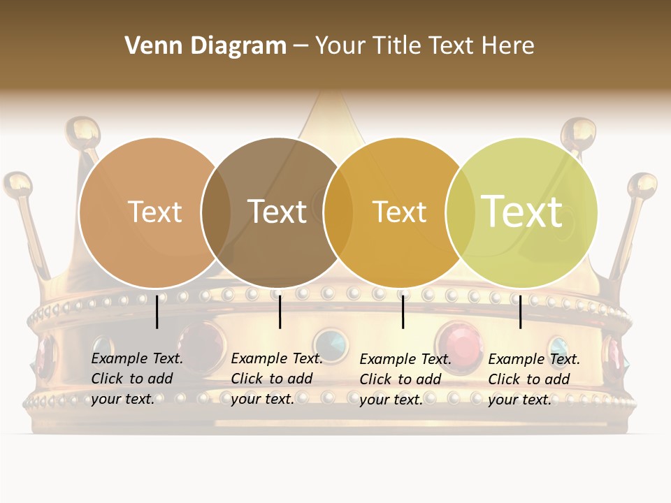 Crown Queen Royalty PowerPoint Template