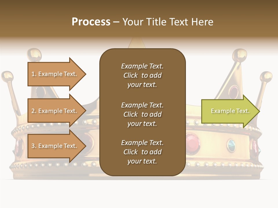 Crown Queen Royalty PowerPoint Template