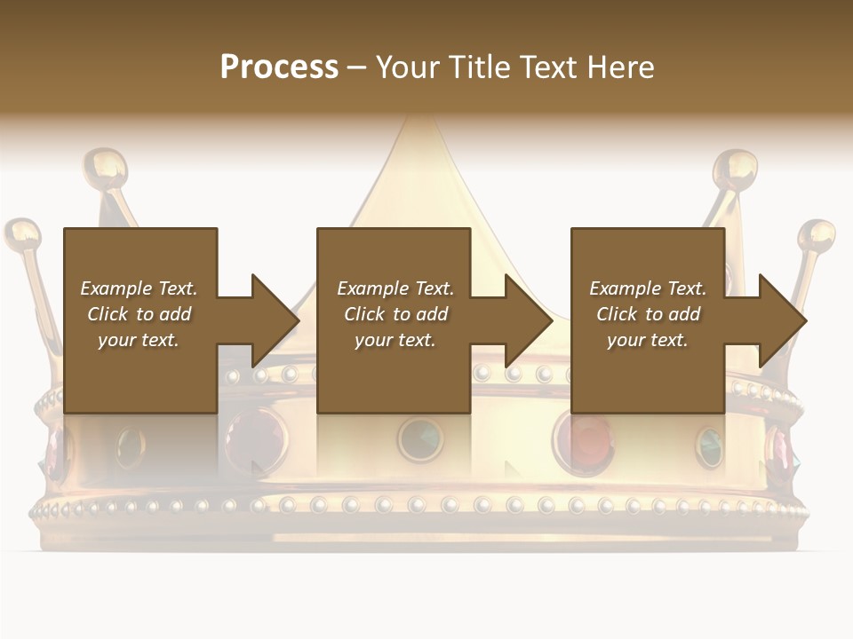 Crown Queen Royalty PowerPoint Template