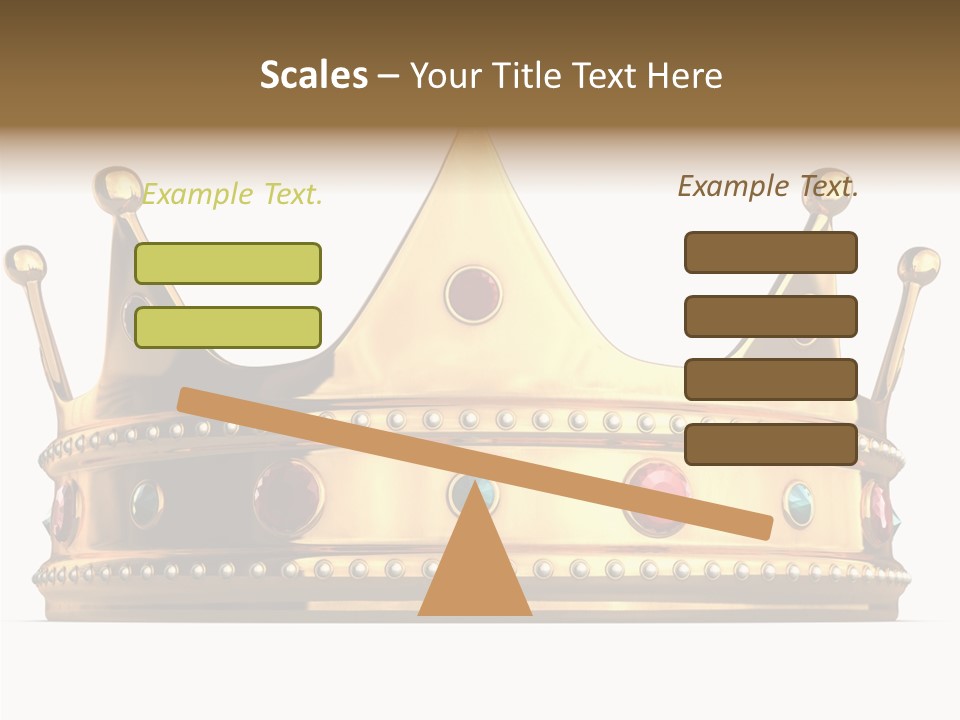 Crown Queen Royalty PowerPoint Template