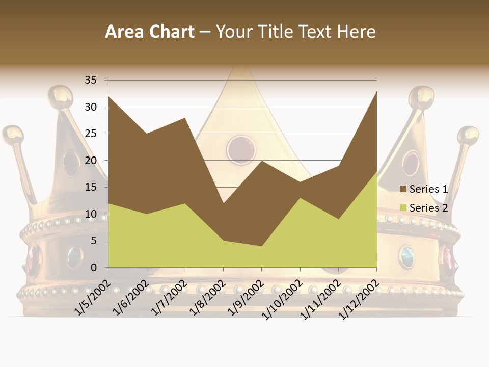 Crown Queen Royalty PowerPoint Template