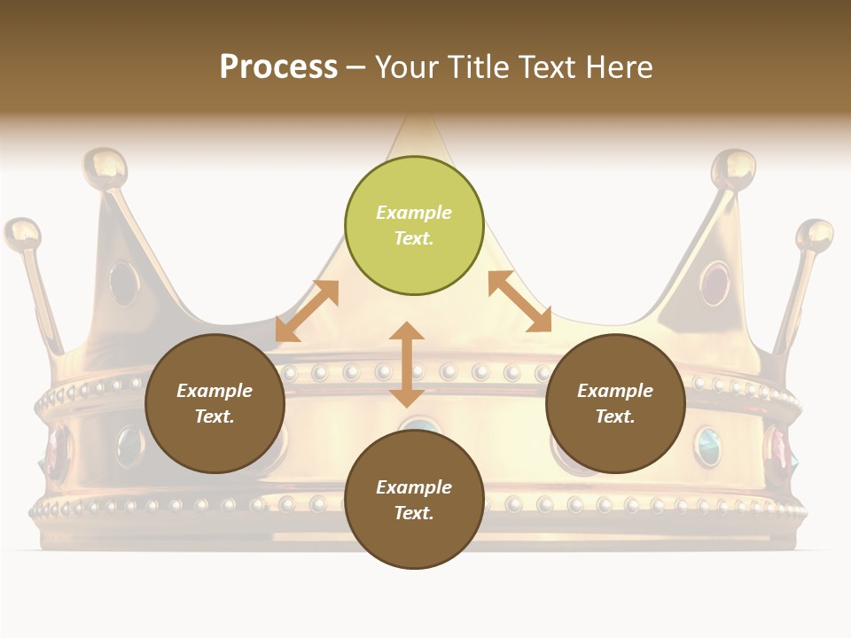 Crown Queen Royalty PowerPoint Template