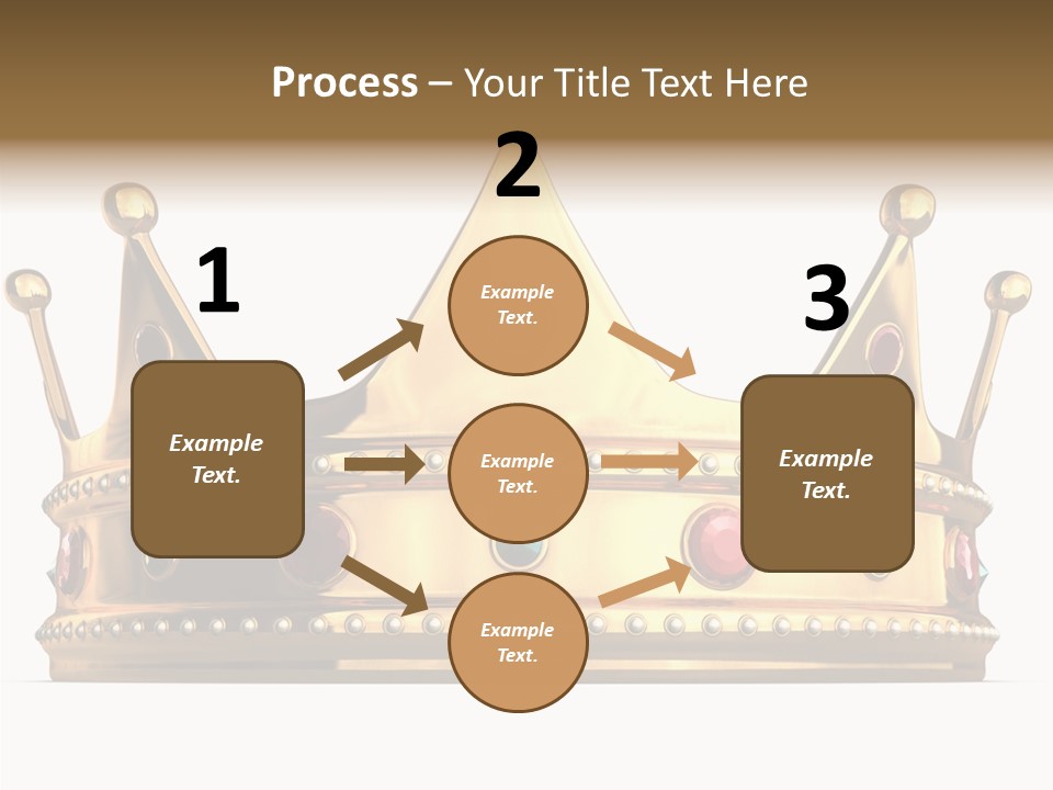 Crown Queen Royalty PowerPoint Template